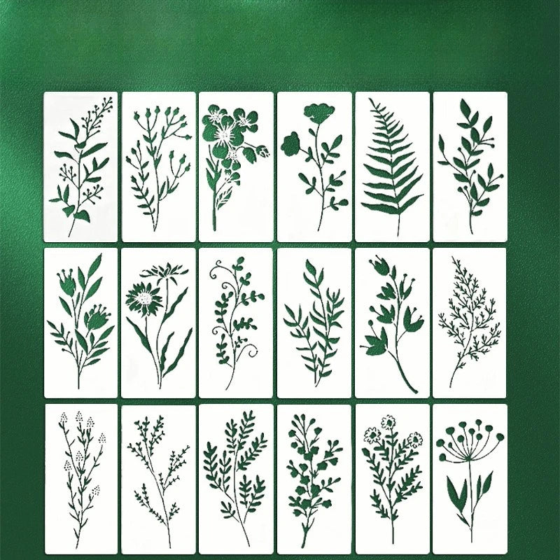 Stencils Set 18 Stuks – Patronen voor Meubels & Muren | Restyleshop