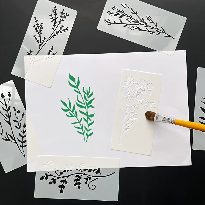 Stencils Set 18 Stuks – Patronen voor Meubels & Muren | Restyleshop