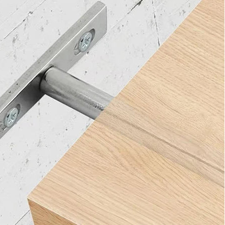 Onzichtbare Plankdragers – Set van 4 | Zwevend Effect