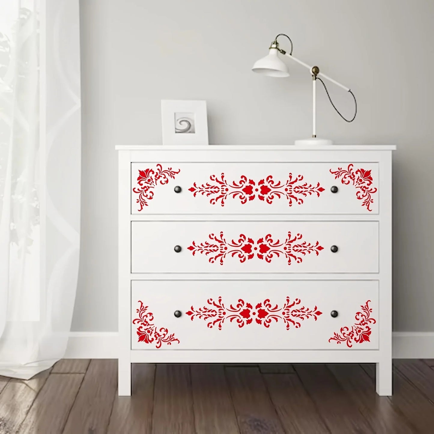 Stencils Set 6 Stuks – Patronen voor Meubels & Muren | Restyleshop
