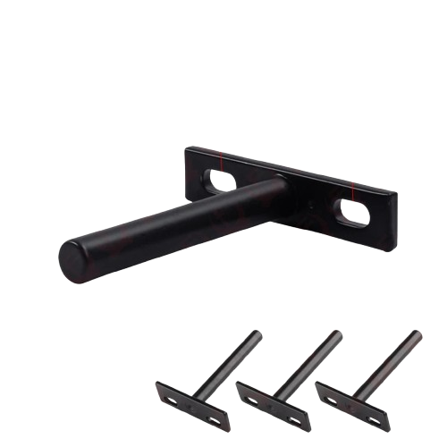 Onzichtbare Plankdragers – Set van 4 | Zwevend Effect