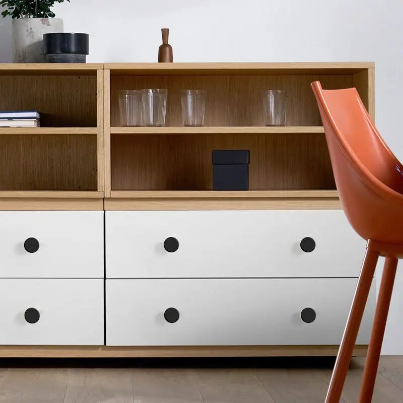 Ronde Meubelknoppen Mat Zwart | Restyleshop