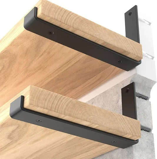 Industriële J-vormige Plankdrager – Heavy Duty Staal | Restyleshop