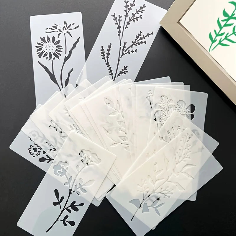 Stencils Set 18 Stuks – Patronen voor Meubels & Muren | Restyleshop