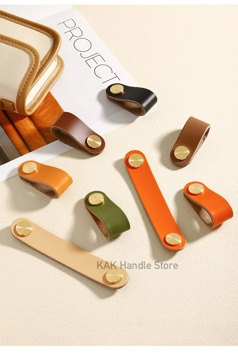 Leren Meubelgreepjes – Handgemaakt & Natuurlijk | Restyleshop