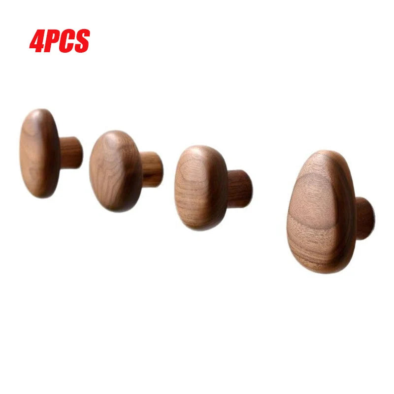 Houten Kapstokhaakjes – Natuurlijk & Warm | Restyleshop