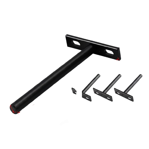 Onzichtbare Plankdragers – Set van 4 | Zwevend Effect