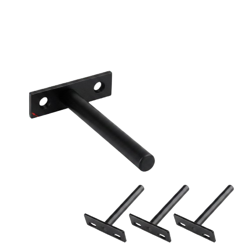 Onzichtbare Plankdragers – Set van 4 | Zwevend Effect