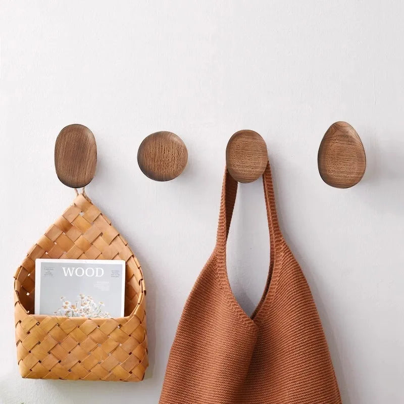 Houten Kapstokhaakjes – Natuurlijk & Warm | Restyleshop