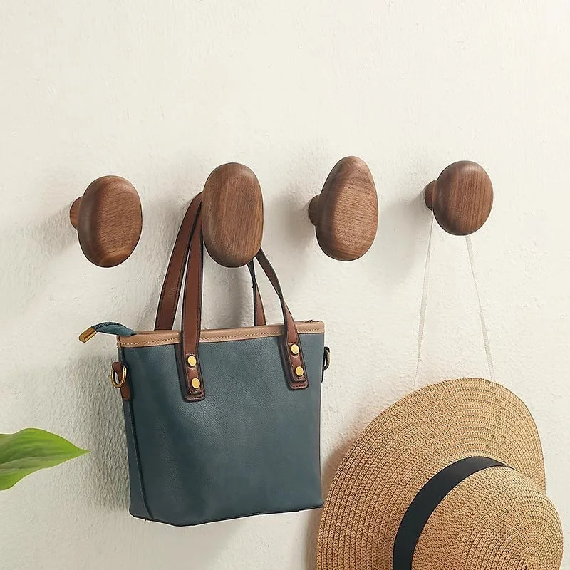 Houten Kapstokhaakjes – Natuurlijk & Warm | Restyleshop