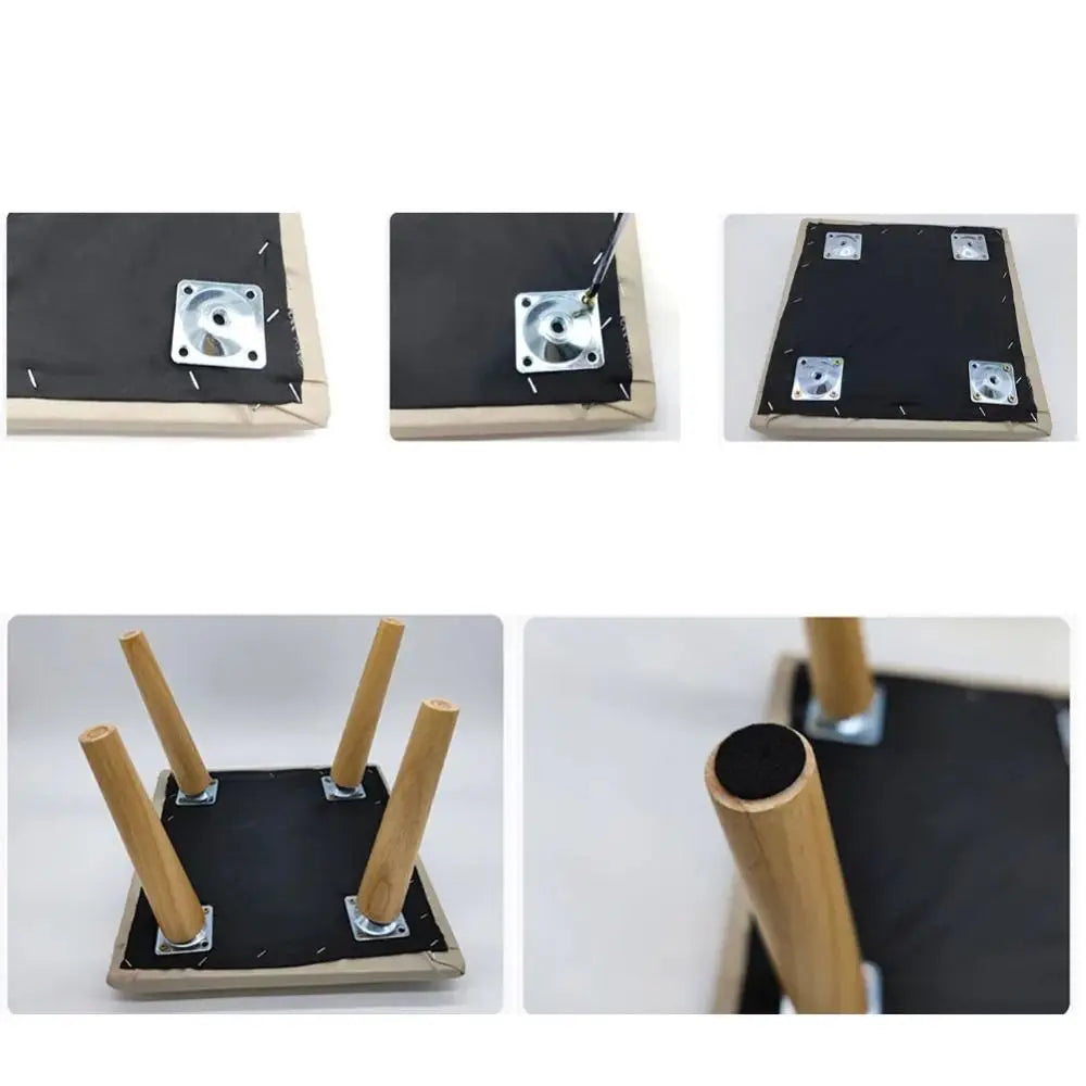 Houten Meubelpoten 4 Stuks – Warm & Natuurlijk | Restyleshop